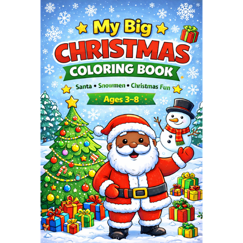 Christmas Fun Coloring Book for Kids